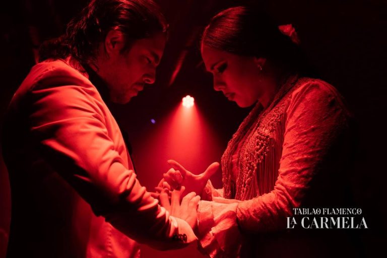 A photo of a Flamenco show in Madrid.